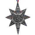 America250 Sea to Shining Sea Commemorative Ornament (Aluminum and Crystals)