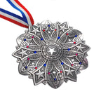 Star Spangled Snow Crystal 2026 Ornament (America250 Edition)