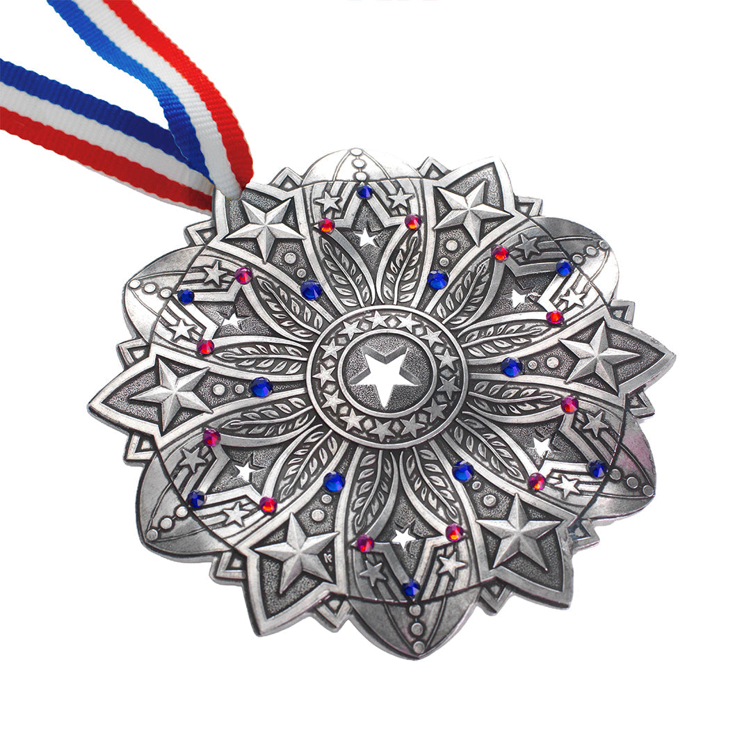 Star Spangled Snow Crystal 2026 Ornament (America250 Edition)