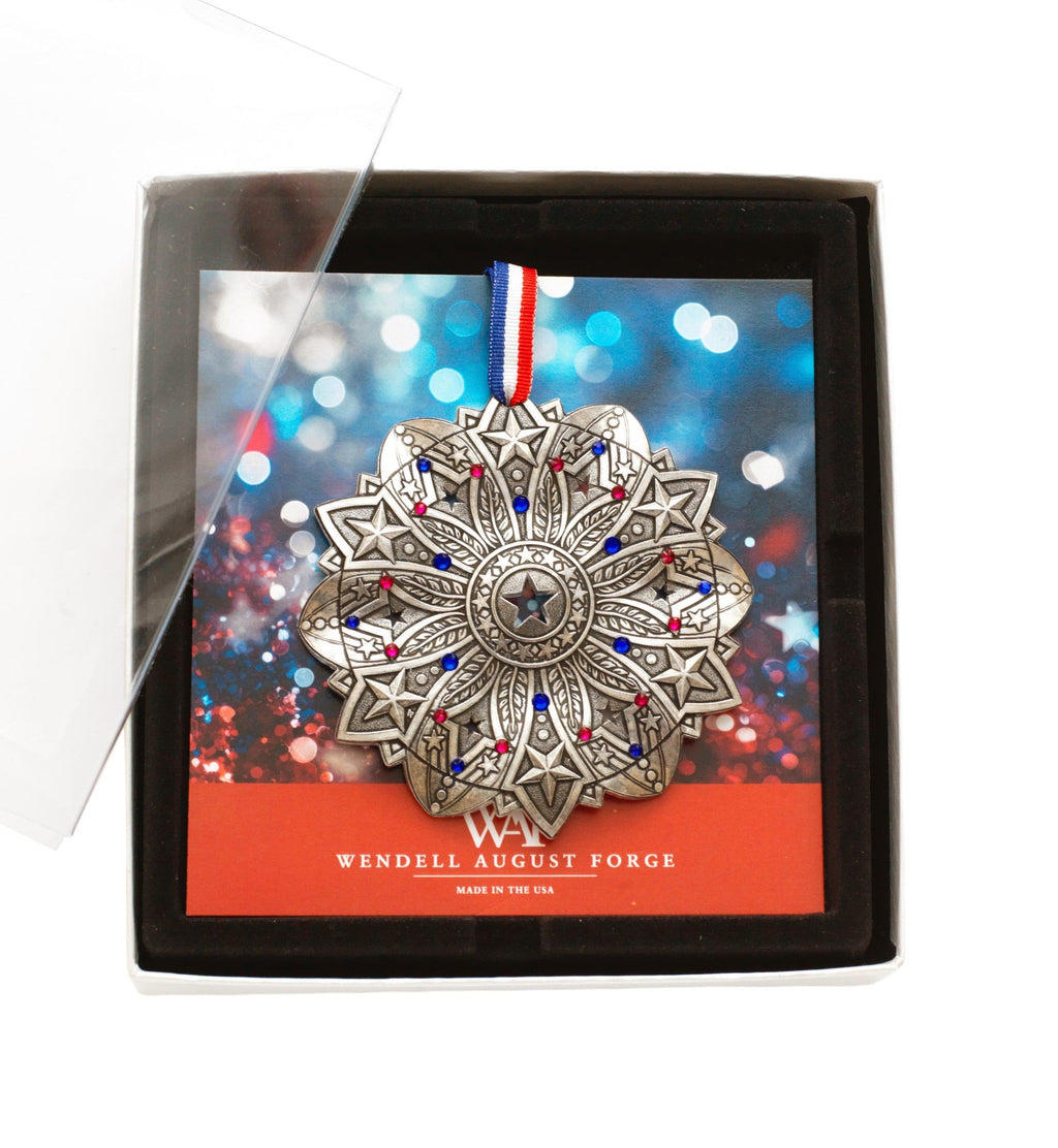 Star Spangled Snow Crystal 2026 Ornament (America250 Edition)