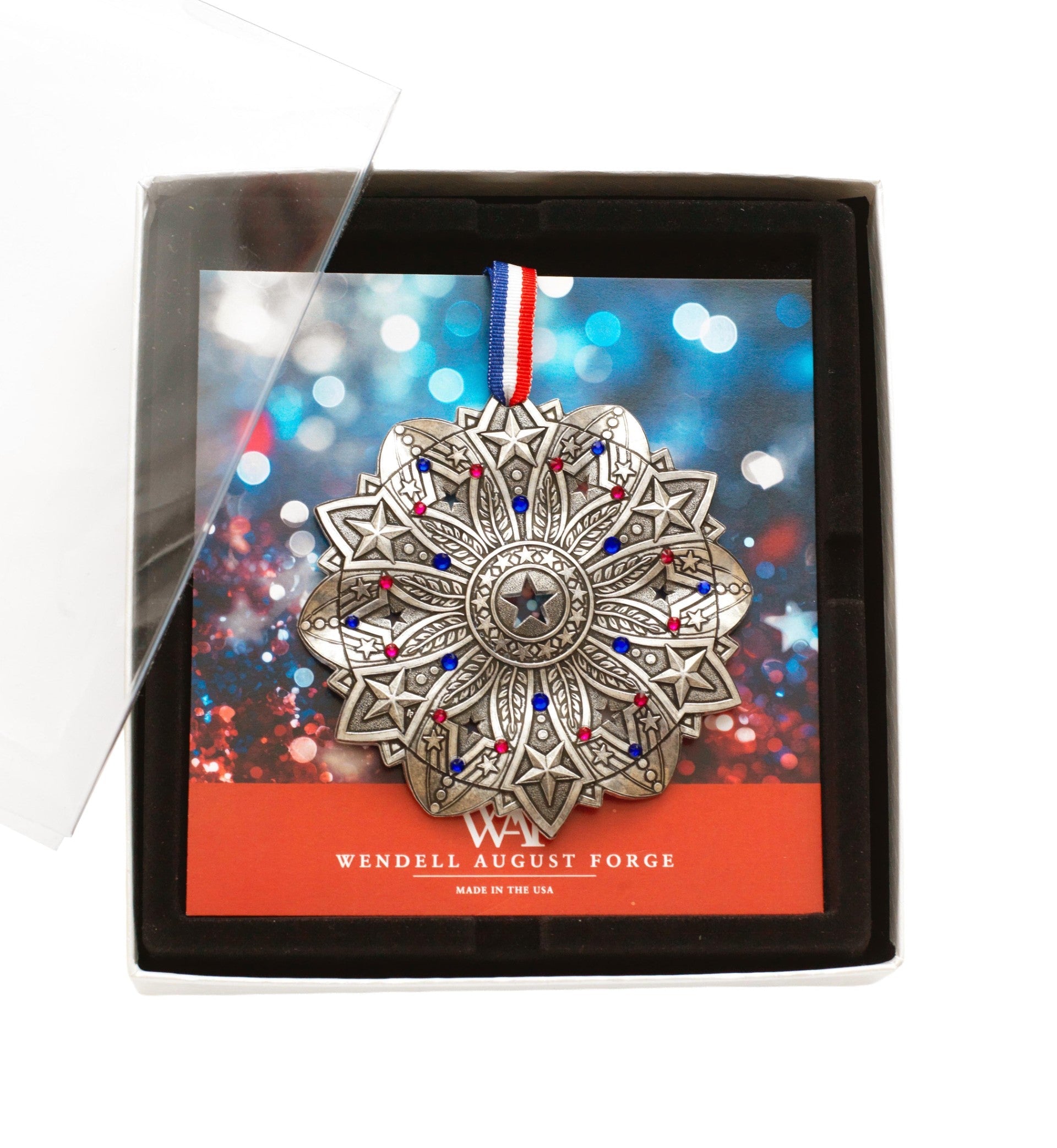 Star Spangled Snow Crystal 2026 Ornament (America250 Edition)