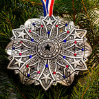 Star Spangled Snow Crystal 2026 Ornament (America250 Edition)
