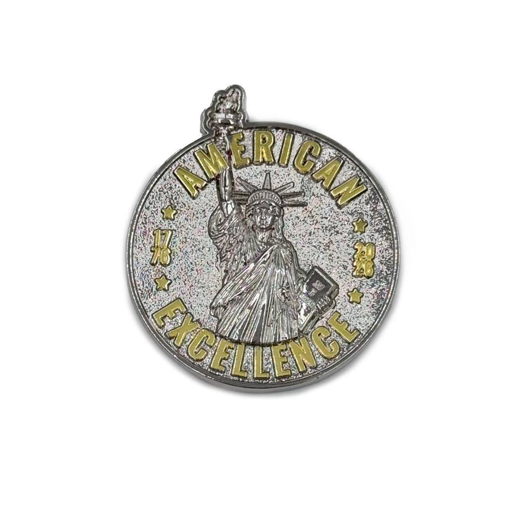 Official America250 Two Tone Challenge Coin