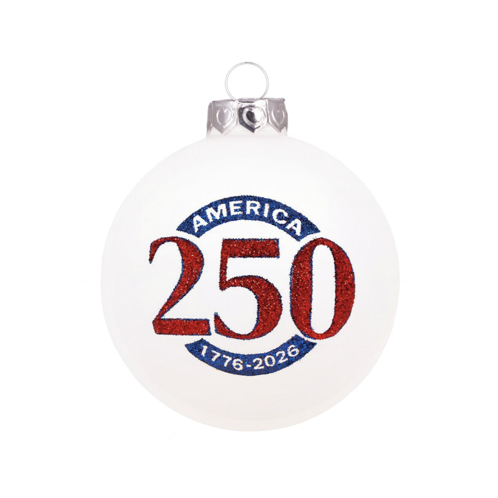 America250 1776-2026 Hand-Painted Ornament