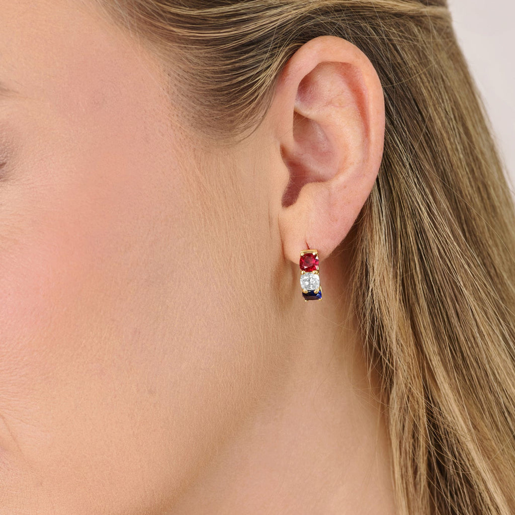 America250™ Signature Hoop Earrings