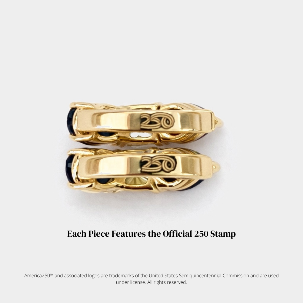 America250™ Signature Hoop Earrings