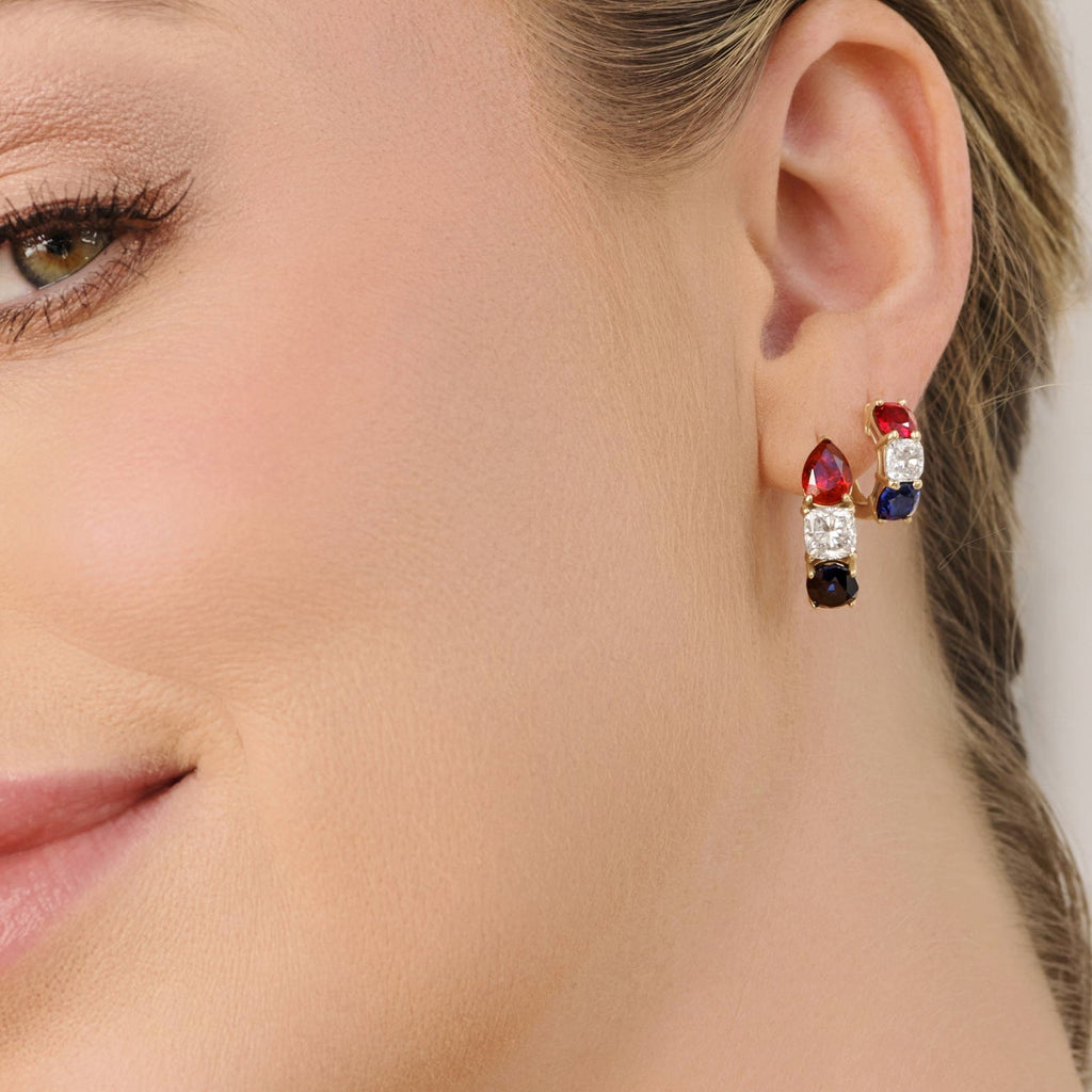 America250™ Signature Hoop Earrings