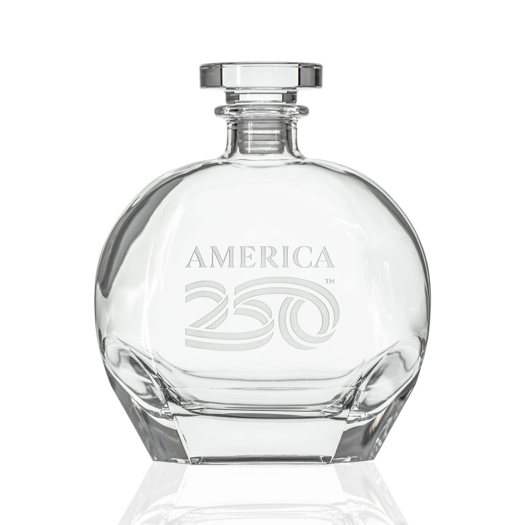 America250 Logo 23oz Whiskey Decanter