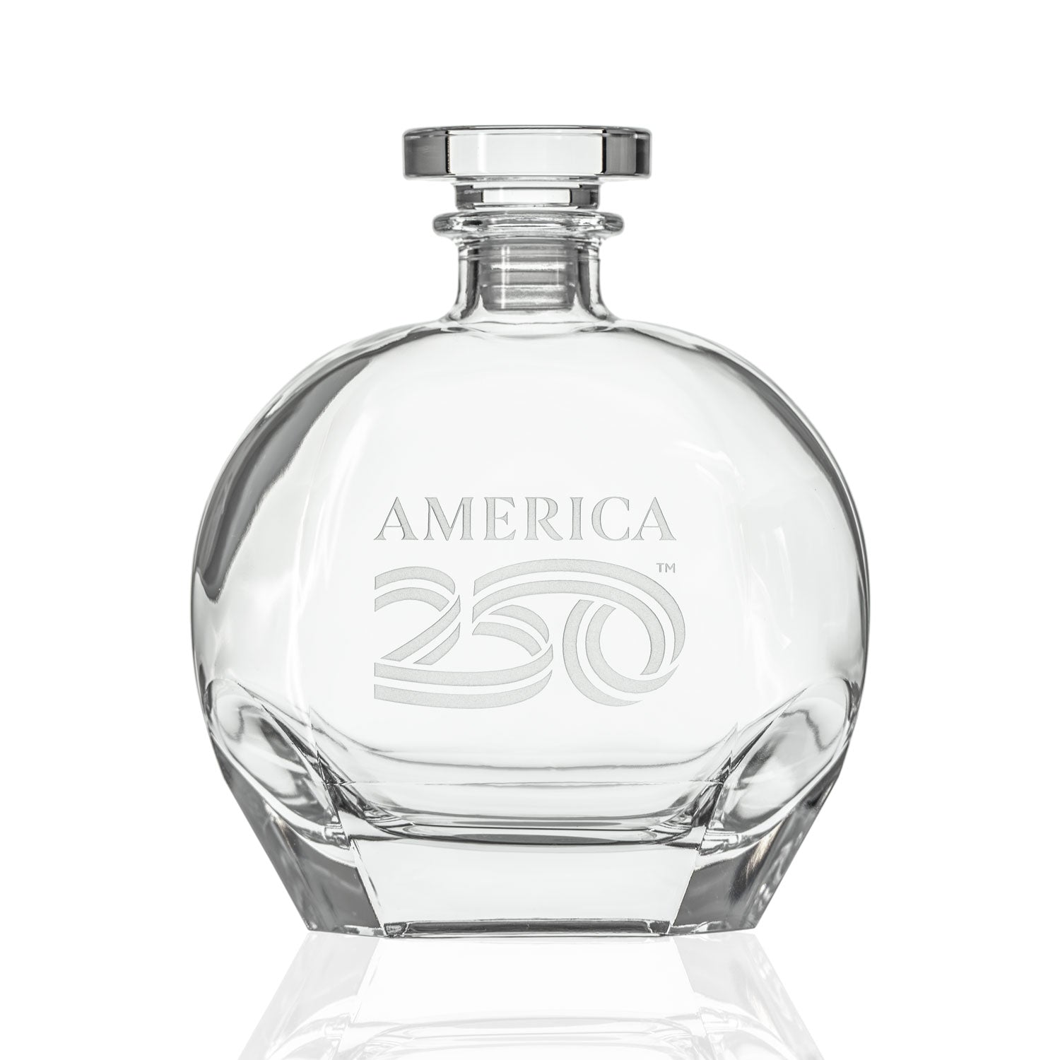 America250 Logo 23oz Whiskey Decanter