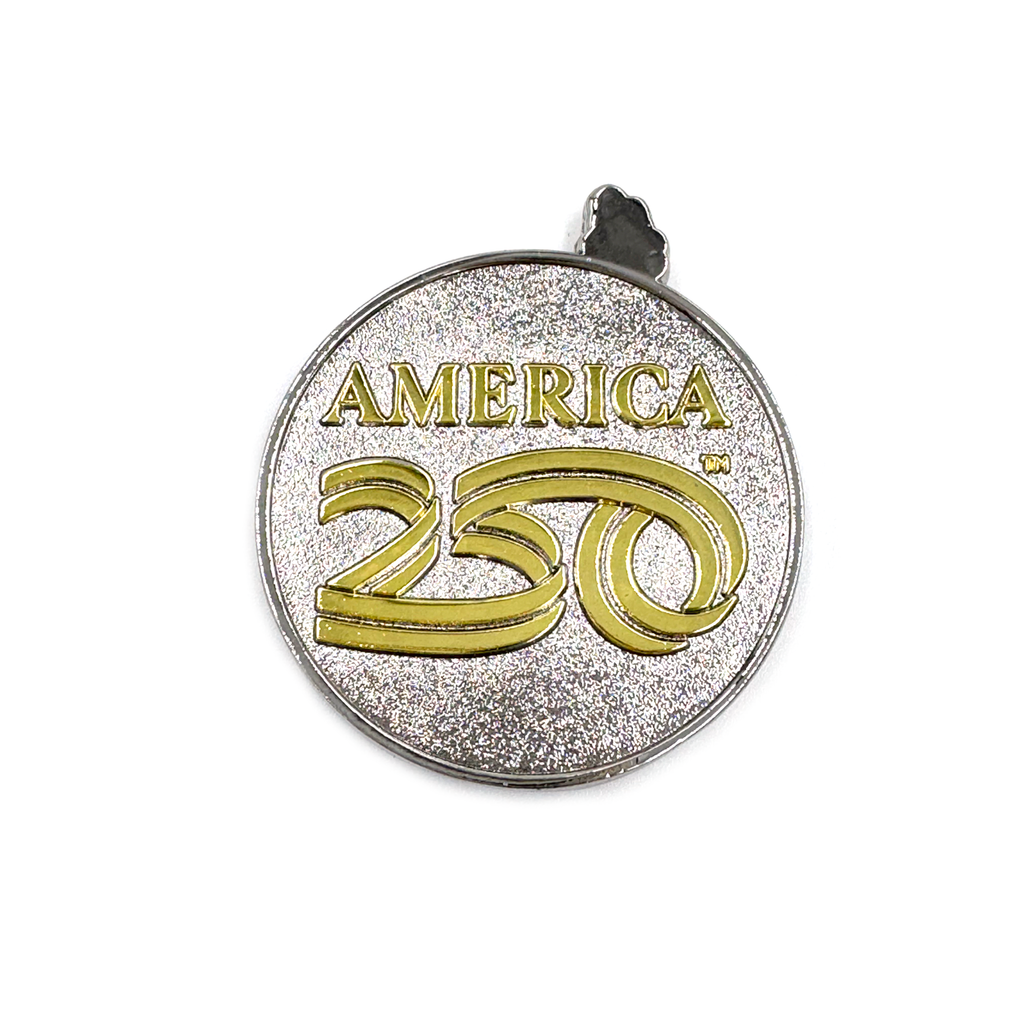 Official America250 Two Tone Challenge Coin