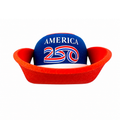 America250 Cowboy Foam Party Hat